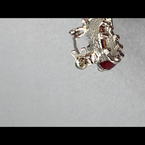 Red Bow Enamel Pin - Picture 3 of 5